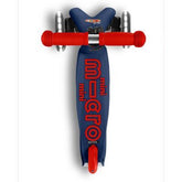 Patineta Micro Deluxe Led Azul Marino